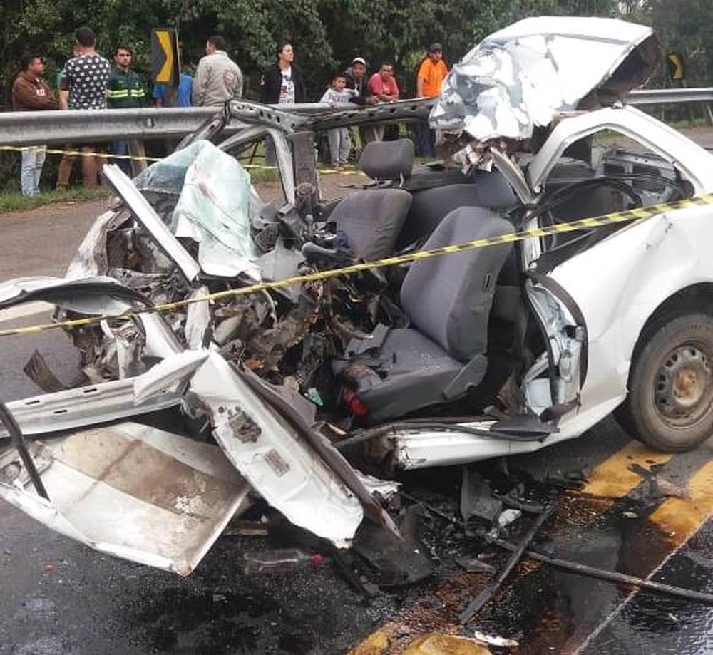 Em SC: marido morre em acidente de carro três dias após suspeita de matar mulher a tiros 