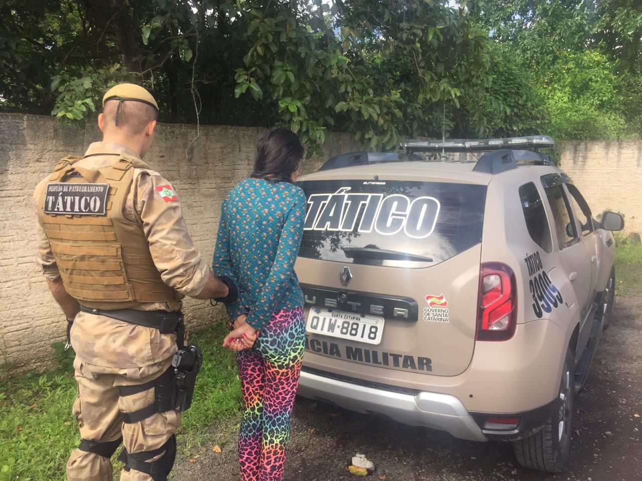 É presa em Jaguaruna 