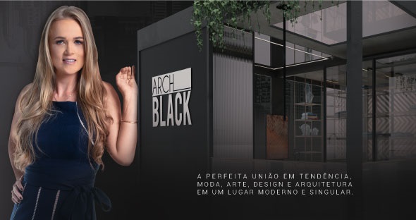 ‘Arch Black’ em Tubarão: uma exposição arquitetônica que reúne tendências internacionais do design, arte e moda