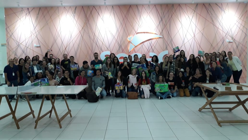 Desafio do bem: Turmas do Senac de Tubarão beneficiam entidades com arrecadação de donativos