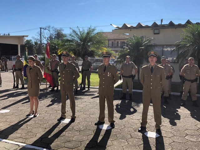Formatura de 184 anos da Polícia Militar de Santa Catarina é realizada em Tubarão