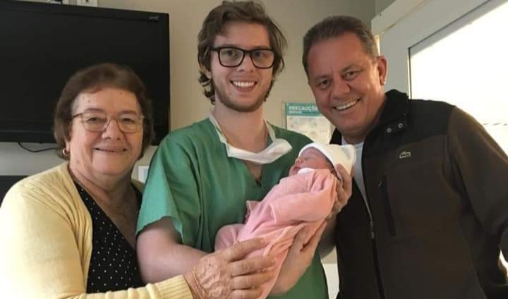Nasce primeira neta do Prefeito de Tubarão