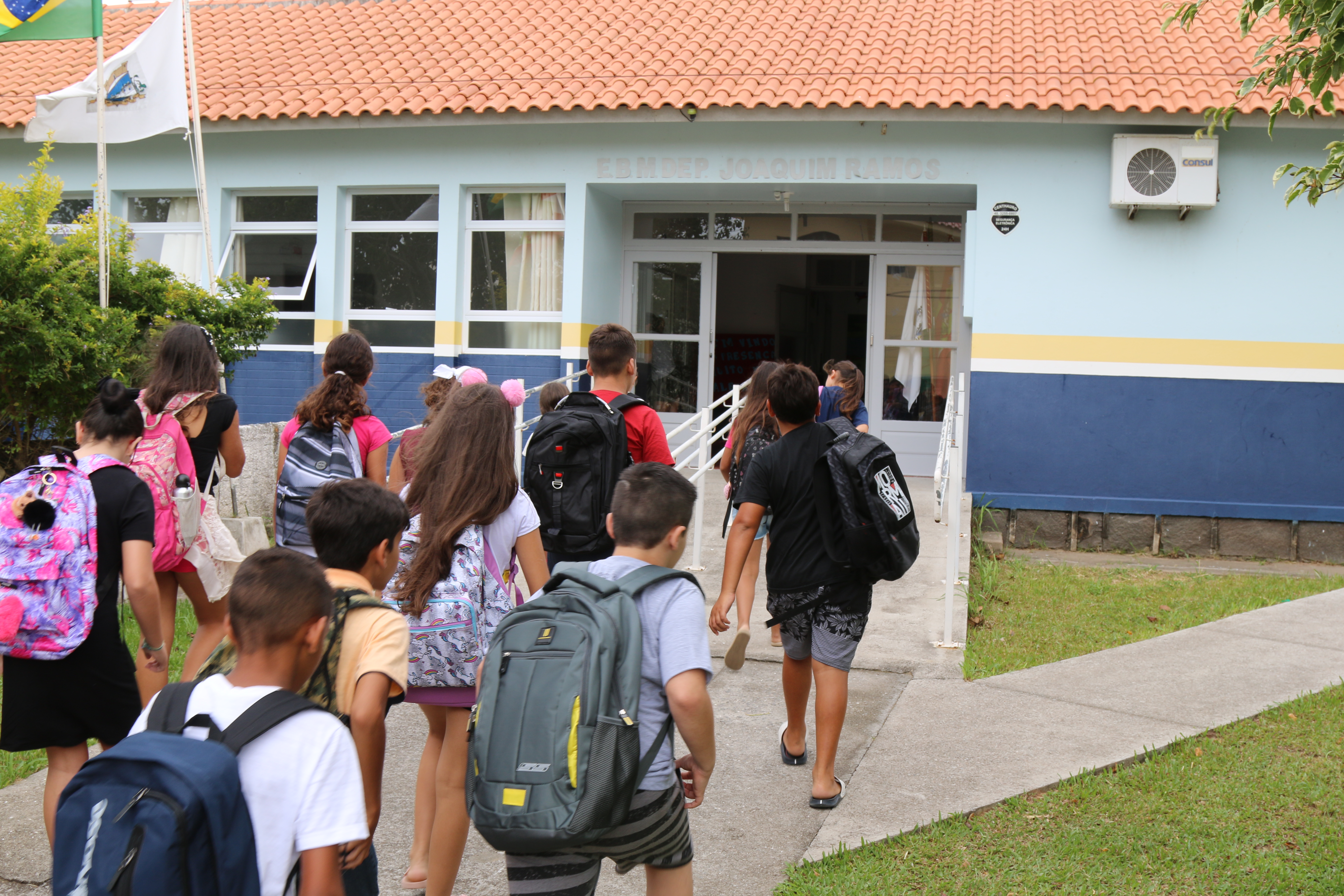 Previsão de chuva não interromperá as aulas na rede municipal de ensino de Imbituba
