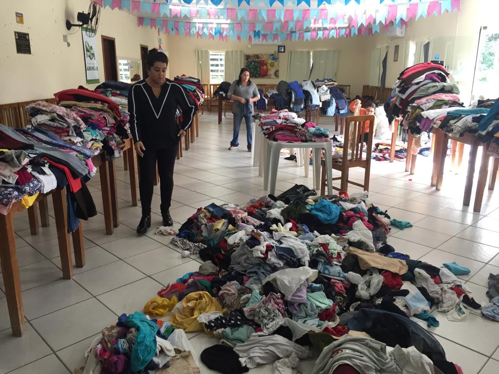 Doações da Campanha do Agasalho serão entregues em Lauro Müller