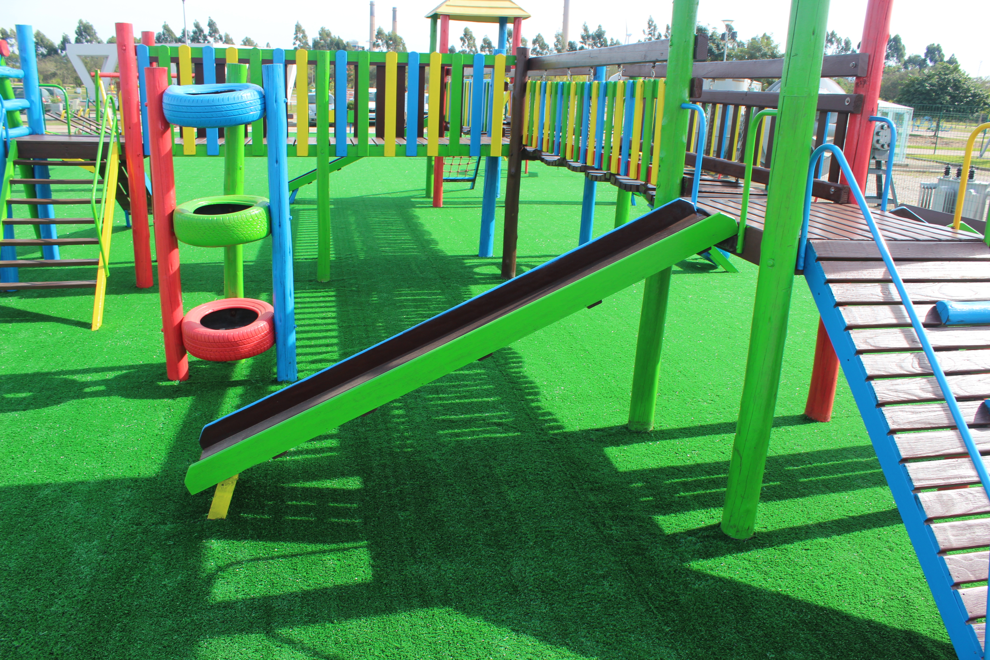 Playground do Parque Ambiental mudará de local para dar mais conforto e segurança às crianças