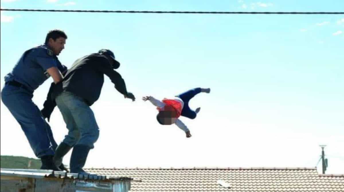 Internacional: pai que jogou filha de telhado em protesto é solto