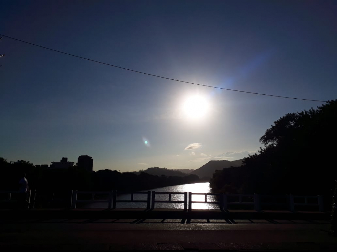 Sábado com tempo firme e temperatura de até 31º C em SC