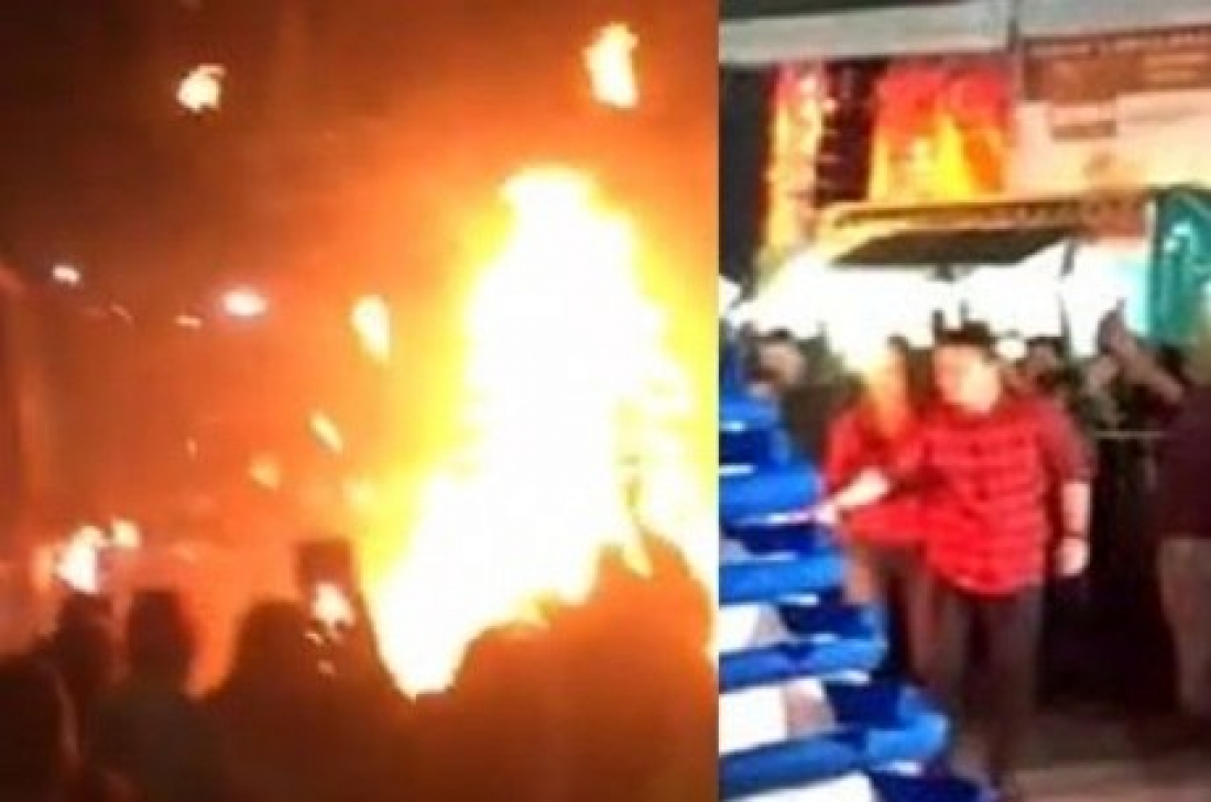 Prefeito de Osasco diz estar bem após explosão com fogueira