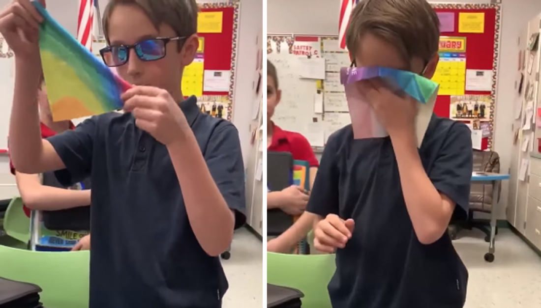 Internacional: garoto usa dinheiro da mesada para comprar óculos para amigo daltônico ver as cores