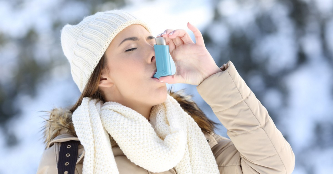 Asma: doença alérgica respiratória que se agrava no inverno