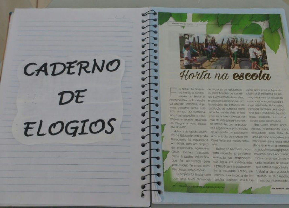 No país: professora cria caderno de elogios para melhorar a autoestima de alunos