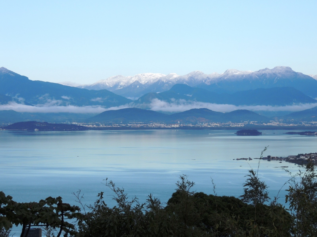 Há 6 anos, região montanhosa da Grande Florianópolis registrava neve; Veja fotos