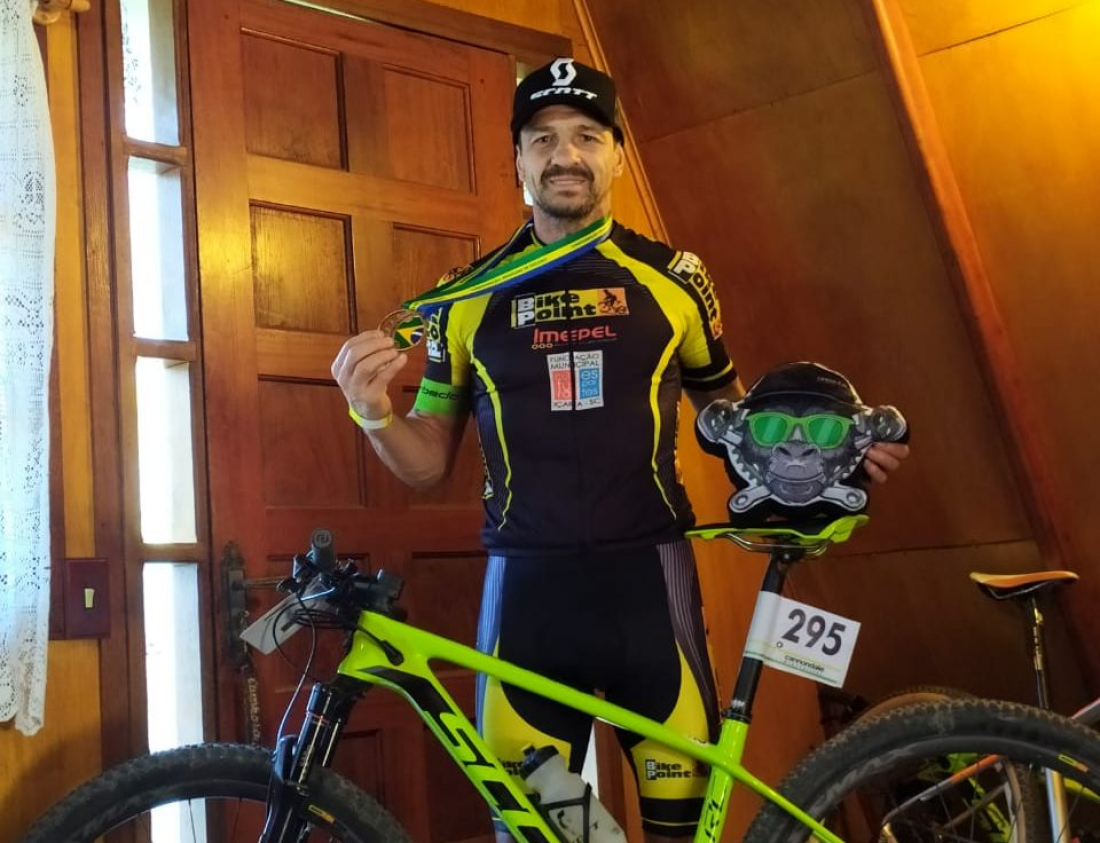 Ciclista de Lauro Müller conquista o bronze em Campeonato Brasileiro de Cross Country Olímpico