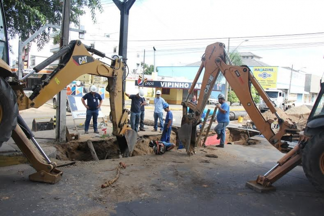 Tubarão Saneamento fará vistorias de obras do sistema de coleta e tratamento de esgoto