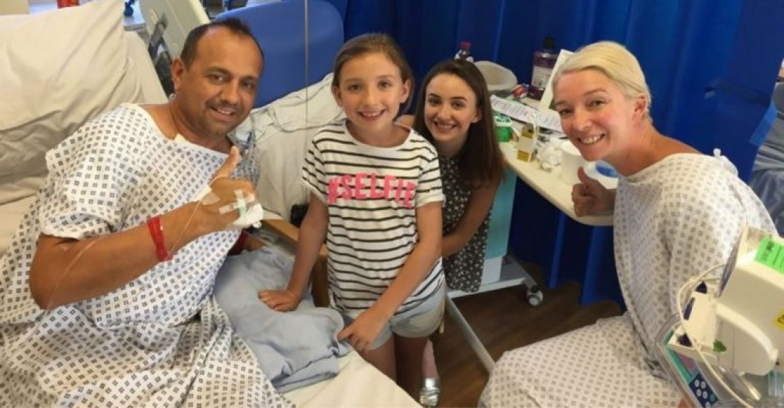 Gentilezas: mulher doa rim ao ex-marido para as filhas terem um pai presente e ela, um amigo