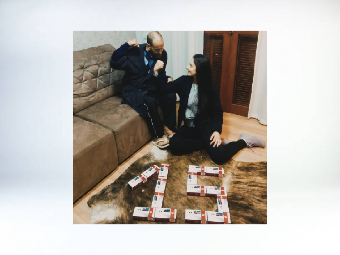 Novo ciclo: tubaronense segue na luta contra o câncer e inicia novo tratamento