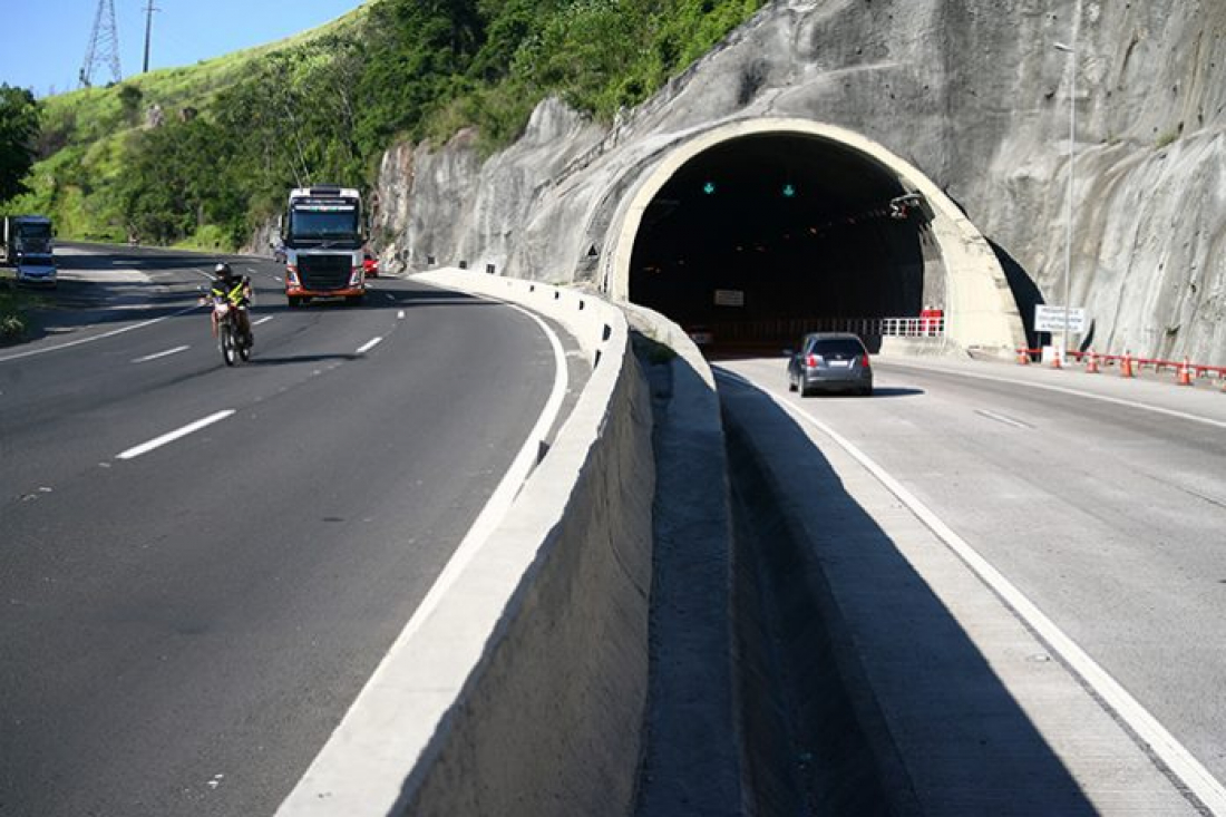 Túnel do Formigão: BR-101 no trecho ficará fechada para obras a partir da próxima segunda-feira