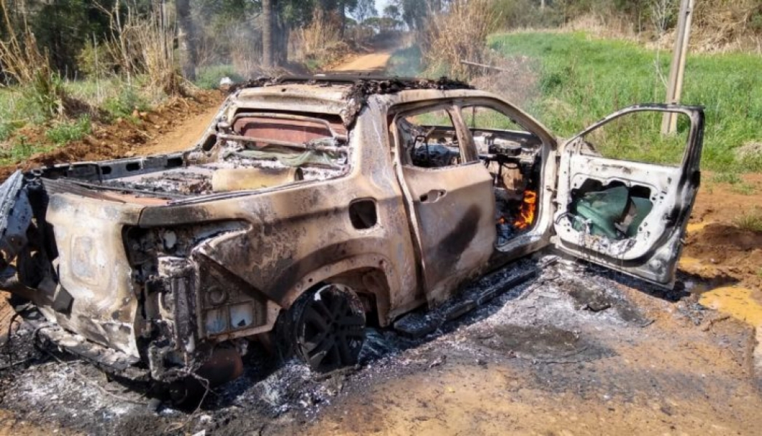 Em SC: Tentativa de roubo a carro forte é registrada na SC 355 em Fraiburgo