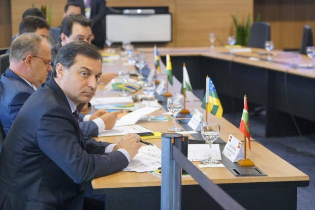 No Fórum dos Governadores, Carlos Moisés defende continuidade do Fundeb e mais recursos para a educação