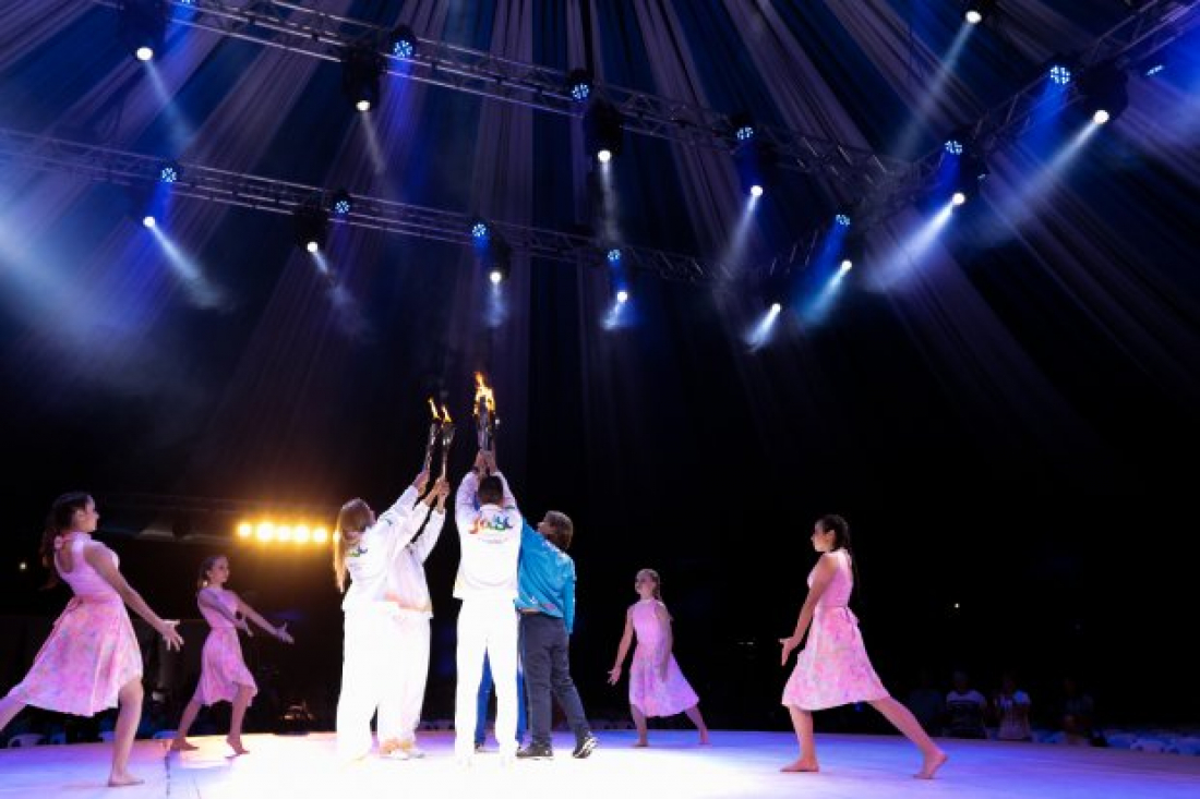 Celebração da inclusão, diversidade e história marca a abertura dos Jasc