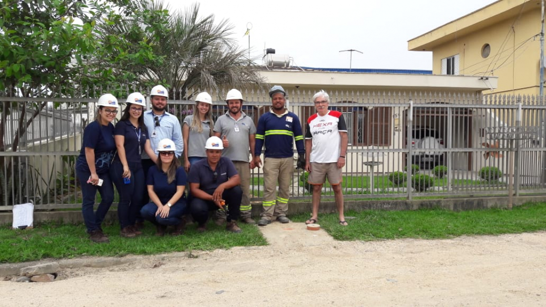 Hélio é o primeiro tubaronense a ter o esgoto residencial coletado e tratado