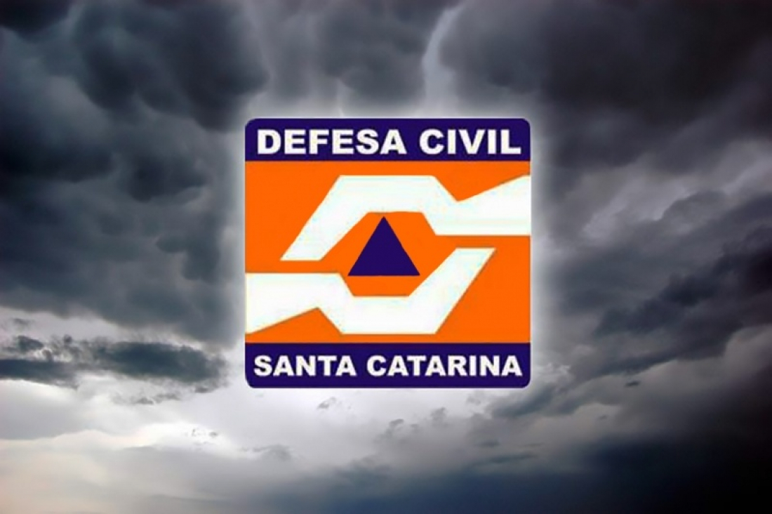 Defesa Civil emite alerta de ciclone extratropical a partir da noite desta quarta-feira em SC