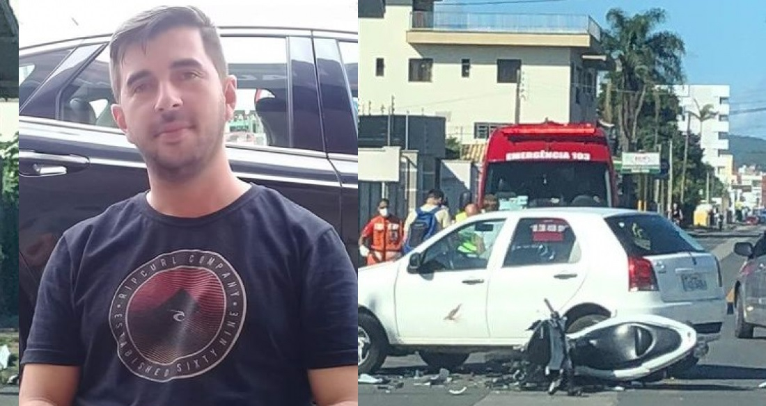 Morre o motociclista que se envolveu em acidente nesta quinta (28) em Tubarão