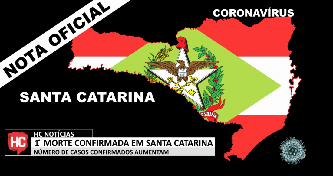 URGENTE: Morre o primeiro catarinense vítima de coronavírus