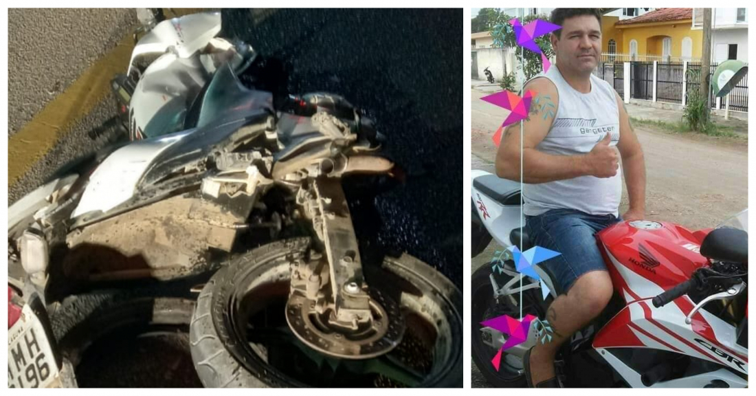 Motociclista morre após colidir em carro em Laguna