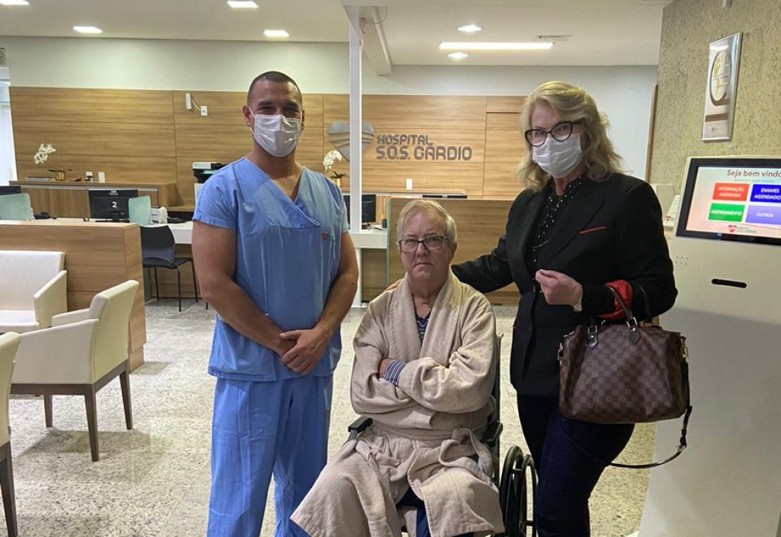 Após três meses internado, comerciante de São Ludgero comemora cura da Covid-19