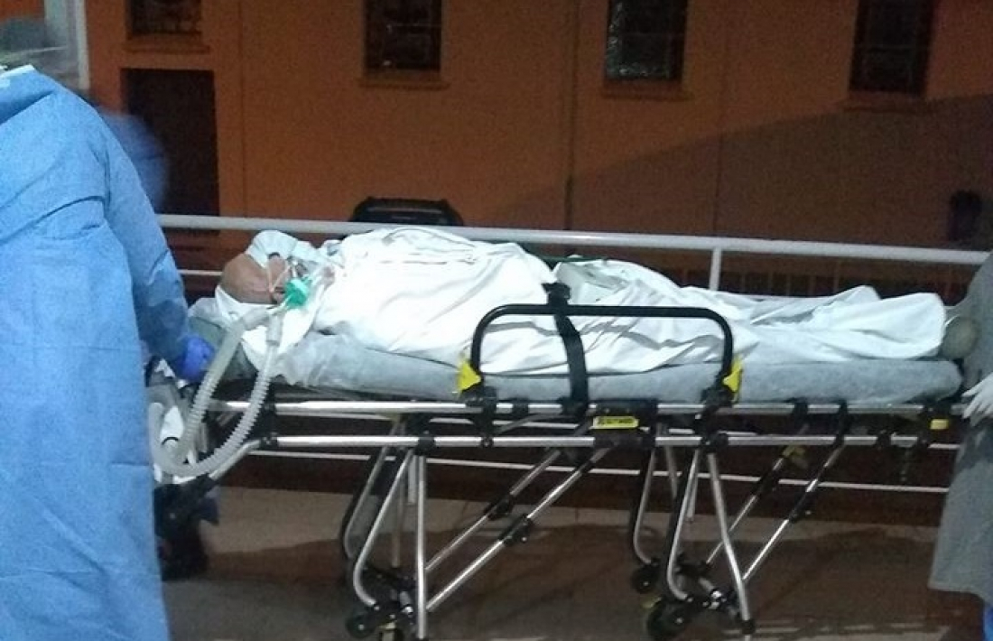 Armazém tem primeiro paciente levado para UTI com Covid-19