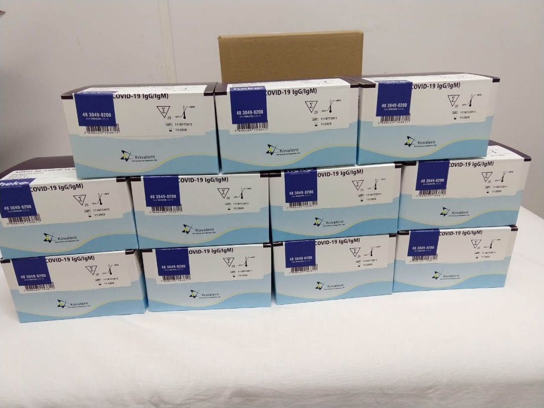 Assintomáticos serão testados para mapear o comportamento da Covid-19 em São Martinho