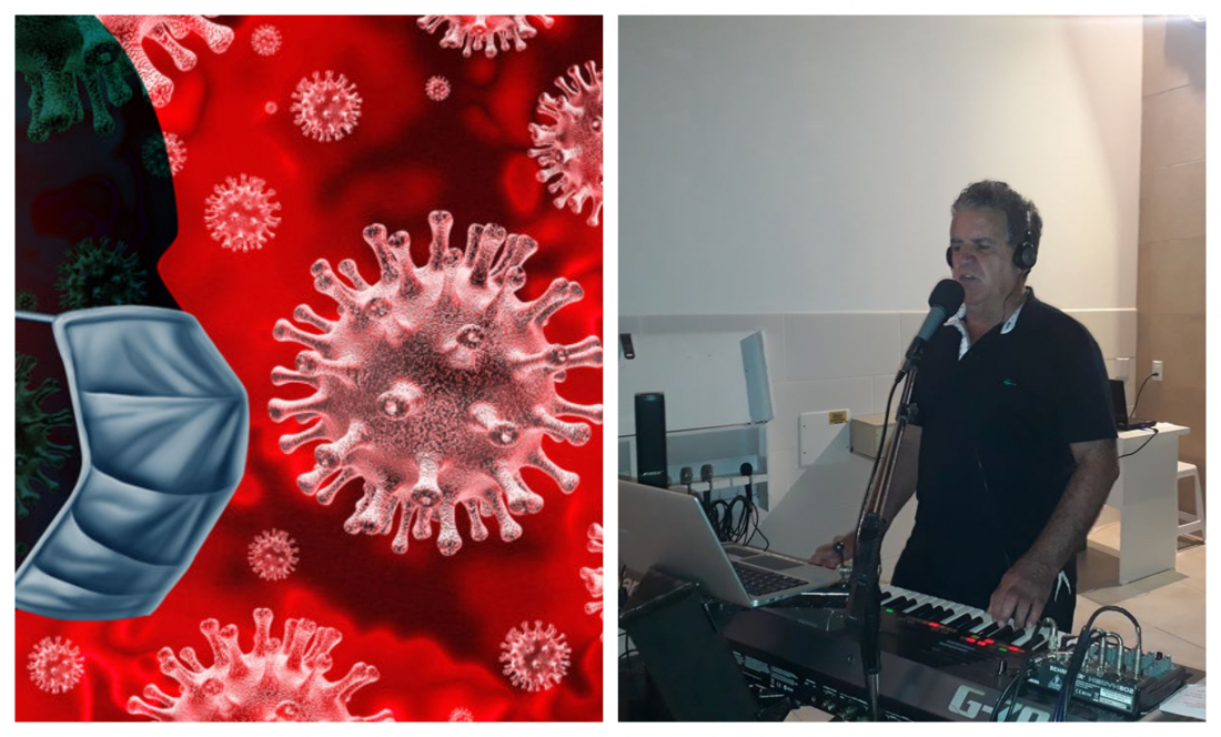 Cantor e compositor Irineu Calegari é a 4ª vítima de Covid-19, em Gravatal