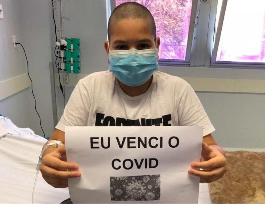 Em SC: Menino de 10 anos recebe alta após ter síndrome rara associada ao coronavírus