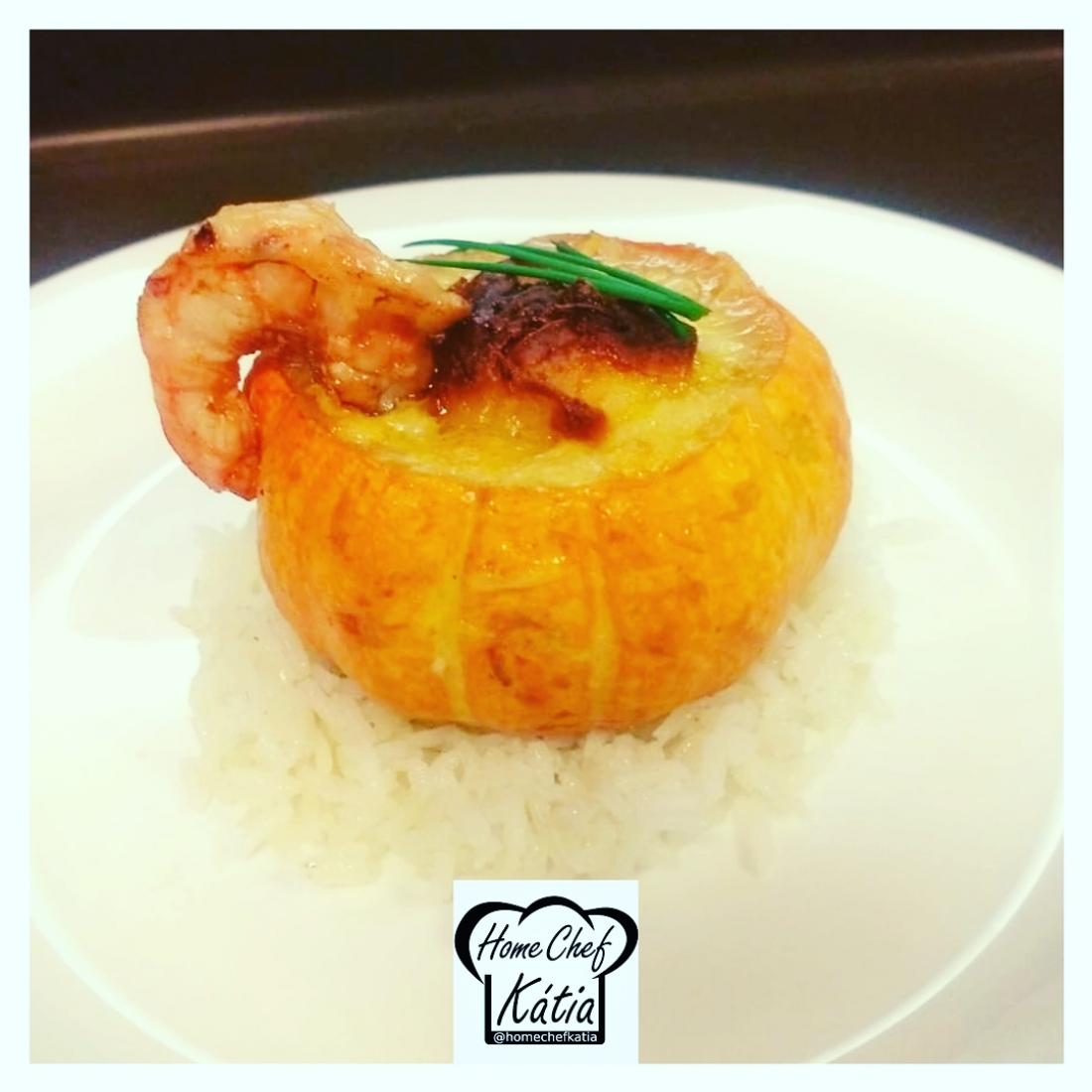 Gastronomia HC: Camarão na mini moranga