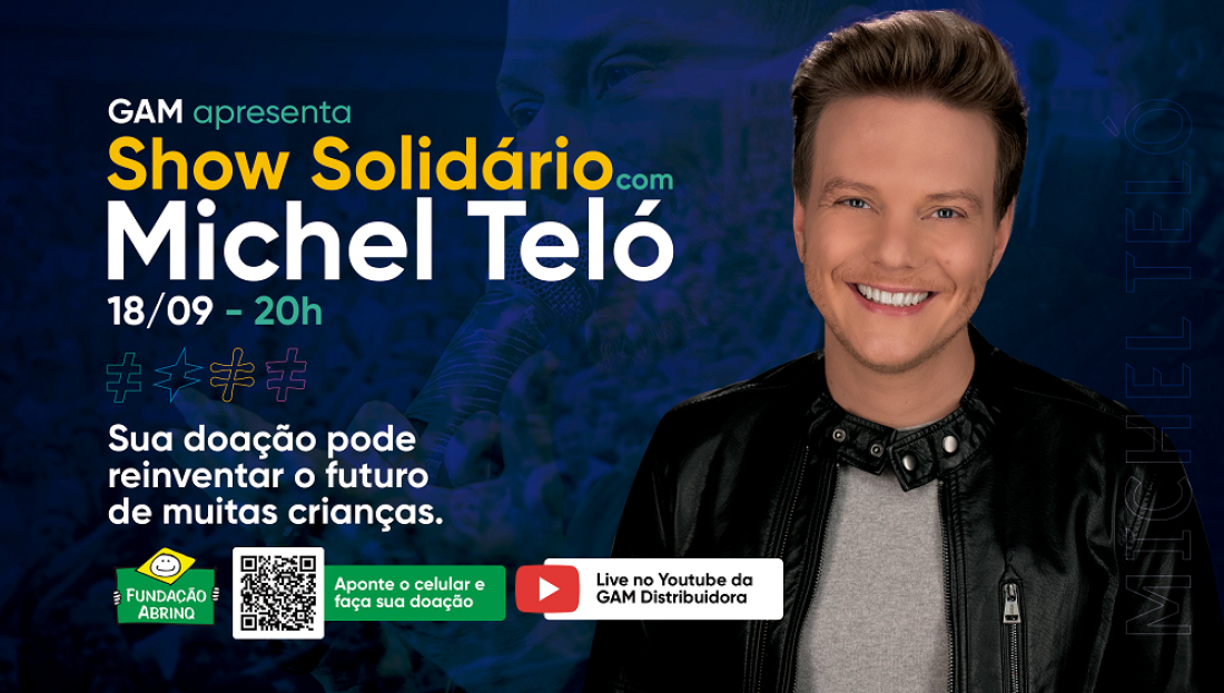 Empresa de Tubarão promove show solidário com Michel Teló hoje (18)