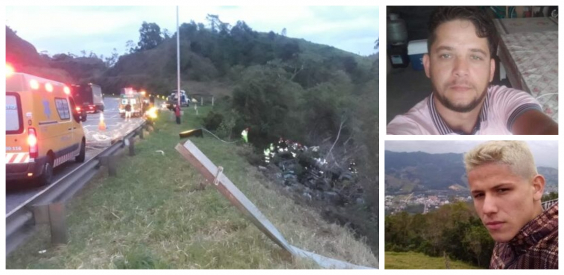 Pai e filho morrem em colisão entre caminhão e carreta em SP; vítimas eram de Gravatal