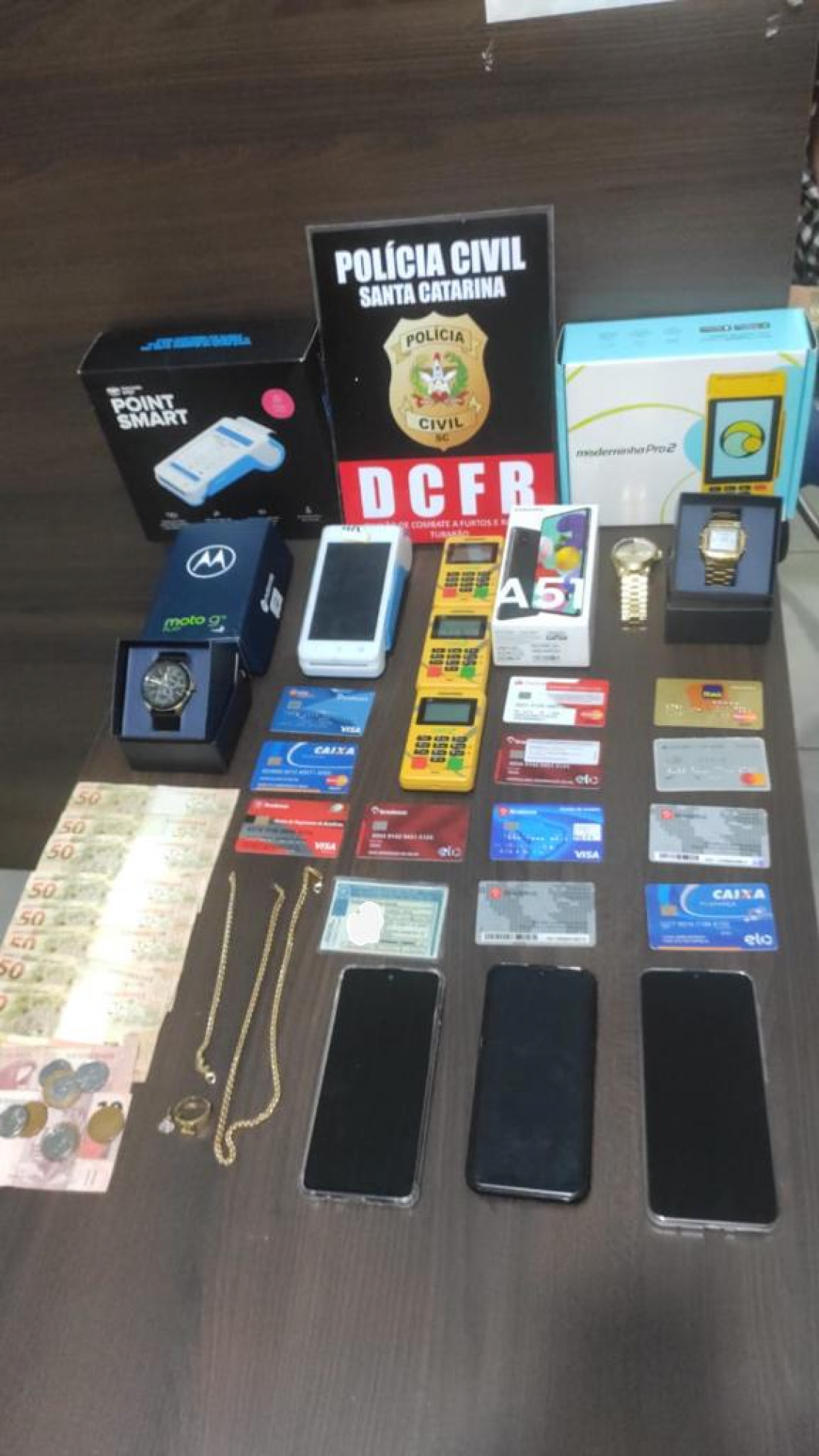 Polícia prende autor de golpes do cartão de crédito em Tubarão