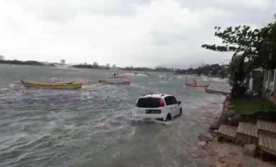Epagri confirma registro de tsunami em Santa Catarina