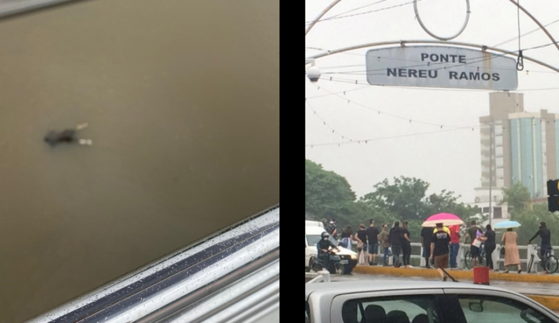 Em andamento: corpo é avistado boiando no Rio Tubarão