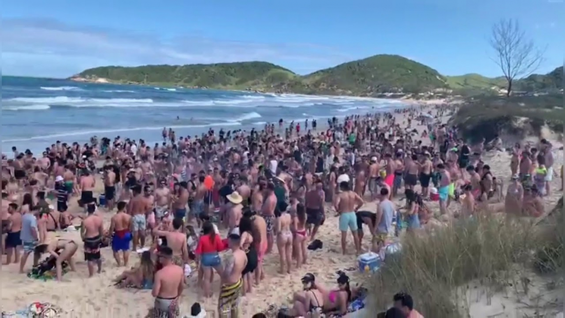 Acesso à Praia do Rosa terá restrições; fiscalização começará na próxima semana em Imbituba