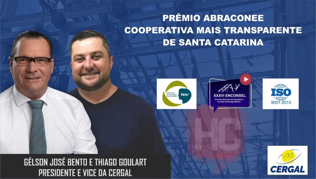 Considerada a cooperativa de eletrificação mais transparente de SC e a terceira do Brasil, a Cergal tem eleições neste sábado, 06