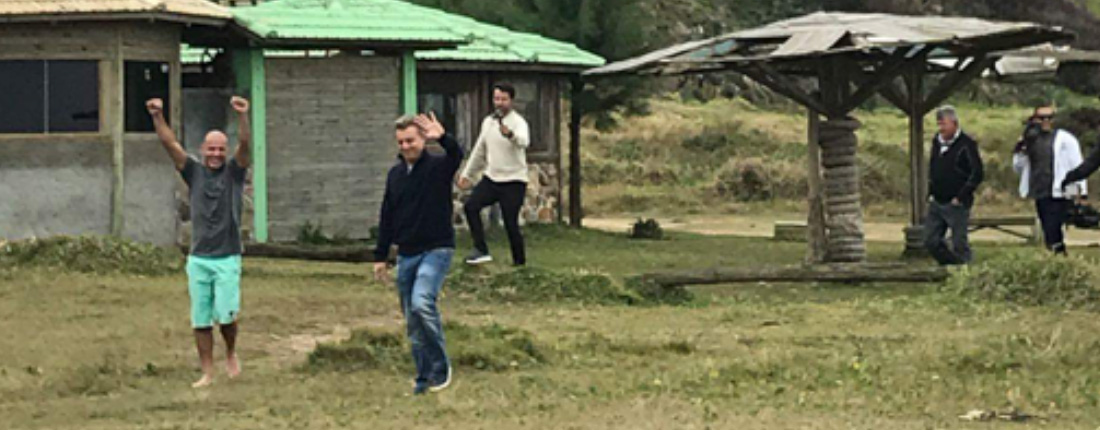 Luciano Huck está hoje em Imbituba!