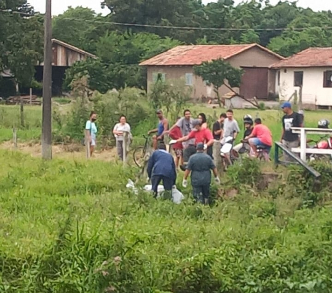 Ocorrência em andamento: Corpo é encontrado em rio em Tubarão