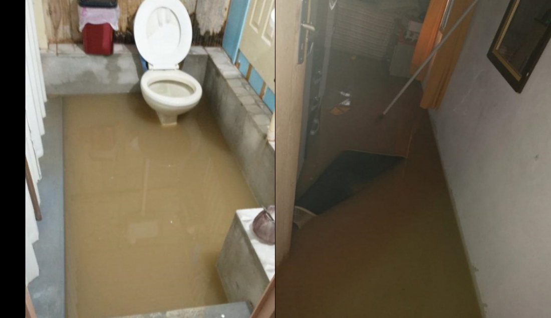 Chuvas: residências são alagadas no bairro Humaitá de Cima, em Tubarão