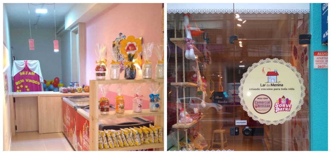 Após período fechado para reforma, Lar da Menina reabre loja no Centro de Tubarão