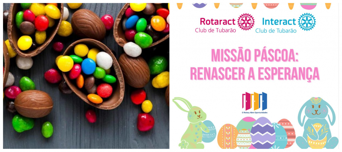 Voluntários arrecadam doações para produzir ovos de Páscoa e presentear 200 crianças de Tubarão