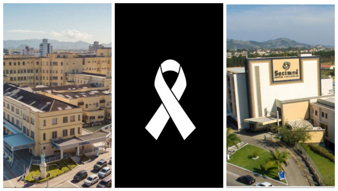 Hospitais de Tubarão confirmam 25 óbitos pela Covid-19 nesta semana