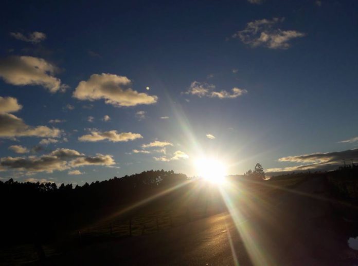 Fim de semana é de sol com frio e geada em SC #TEMPO
