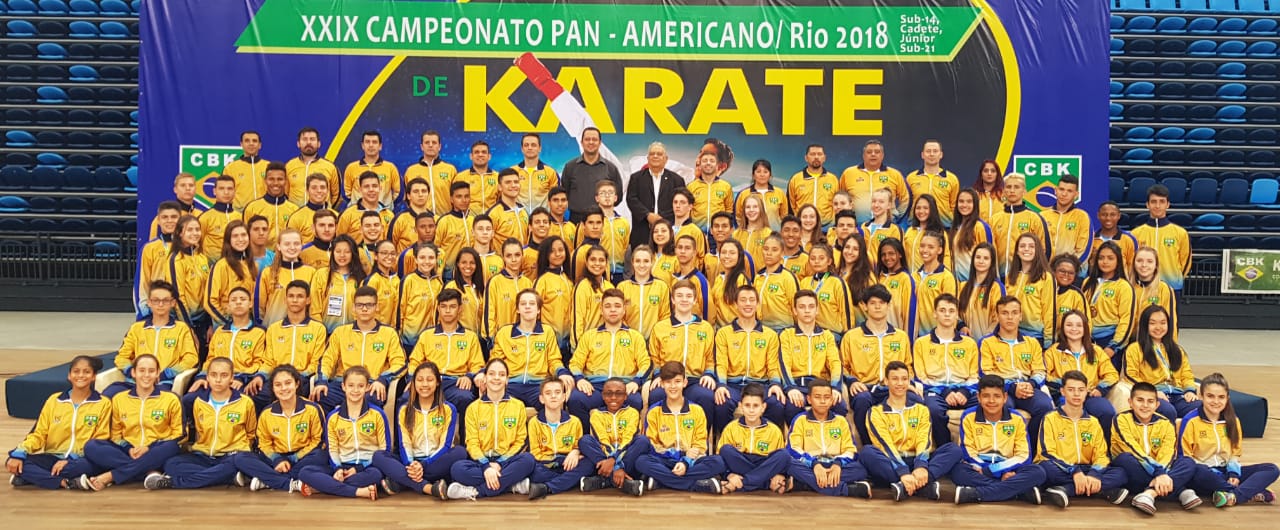 Brasil conquista bicampeonato Pan-Americano de Karatê #Esporte